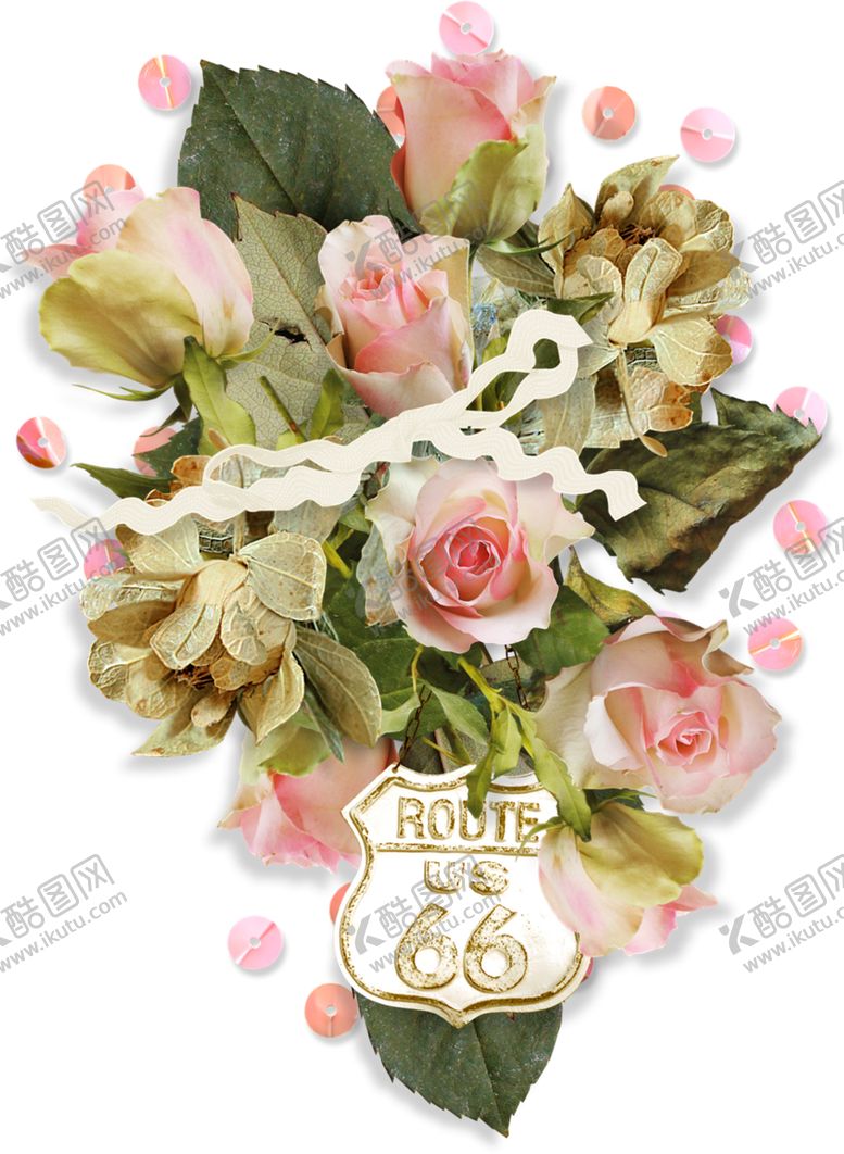 编号：57720410230916257228【酷图网】源文件下载-复古欧式婚礼装饰图案