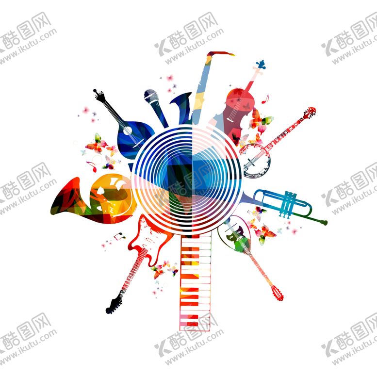 编号：55966306172110317876【酷图网】源文件下载-音乐符号