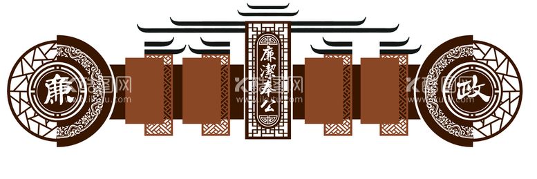 编号：60714810020510239625【酷图网】源文件下载-党建文化墙