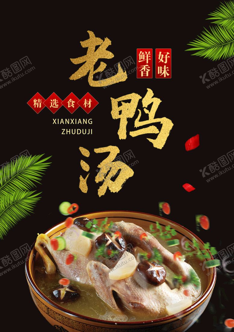 编号：92905311032033053413【酷图网】源文件下载-美味老鸭汤