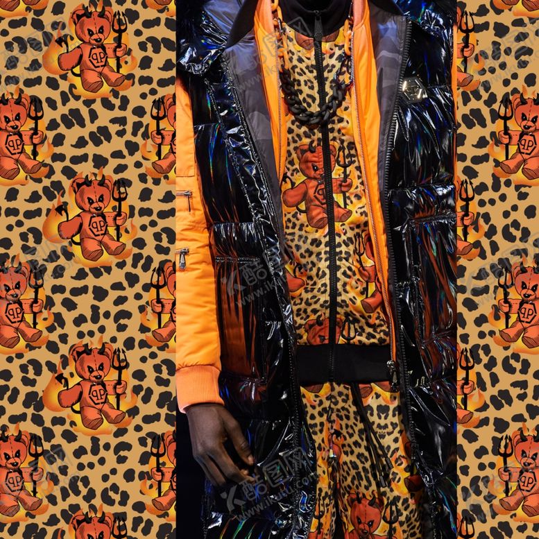 编号：87227309141945483945【酷图网】源文件下载-大牌男装卡通动物