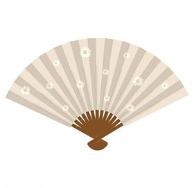 夏日菊扇