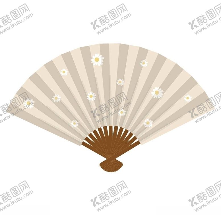 编号：33713305150421042676【酷图网】源文件下载-夏日菊扇