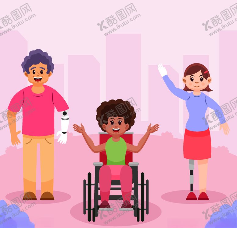 编号：99861406171201161230【酷图网】源文件下载-残障人士