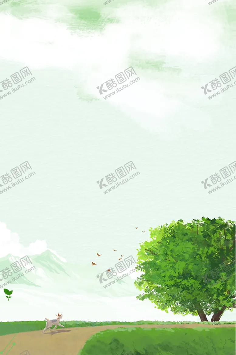 编号：82576711021239405337【酷图网】源文件下载-春色背景