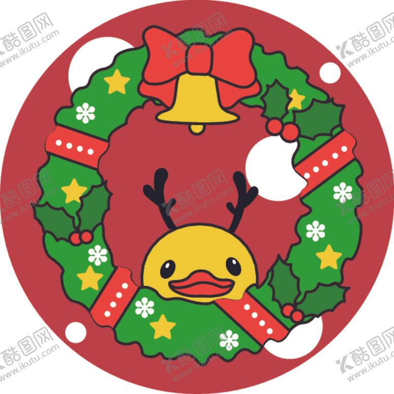 编号：35930910180028426781【酷图网】源文件下载-圣诞节创意卡通图案