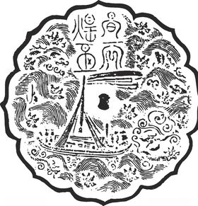 镂空花图案雕玄关隔断