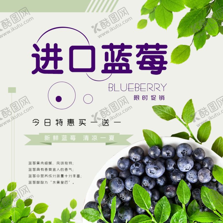 编号：83462109292001484562【酷图网】源文件下载-蓝莓