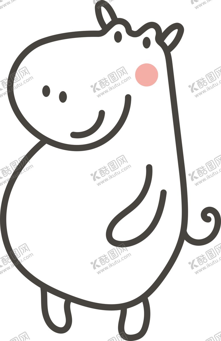 编号：92688304161333383209【酷图网】源文件下载-手绘动物