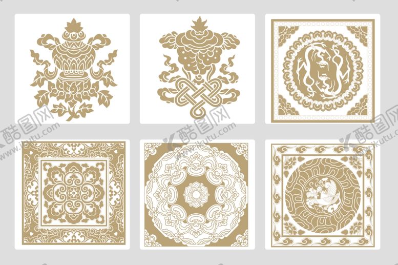 编号：74832211021910266816【酷图网】源文件下载-传统中式花纹图案