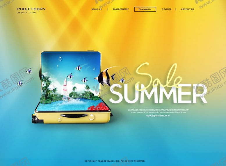 编号：23627109231847257247【酷图网】源文件下载-夏季海报