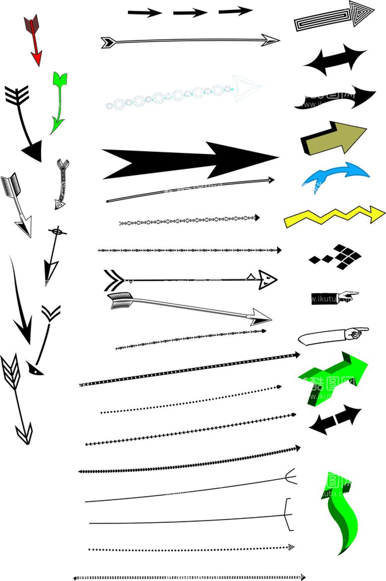 编号：48399711180724254222【酷图网】源文件下载-各种箭头