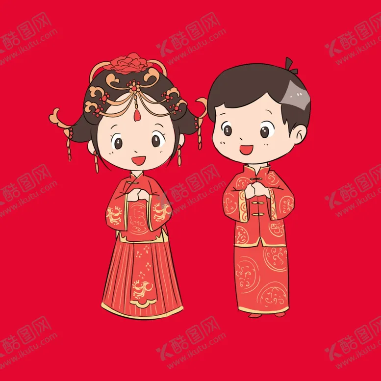编号：12905402202327551069【酷图网】源文件下载-手绘情侣恋人