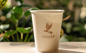 纸杯logo样机