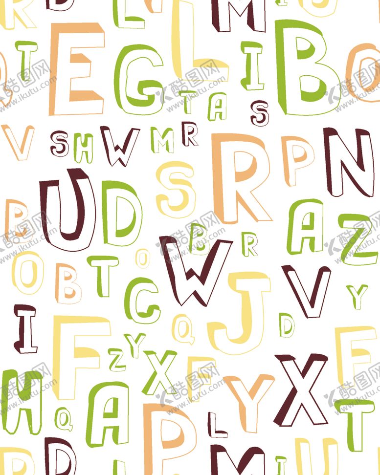 编号：17812511012222016198【酷图网】源文件下载-字母