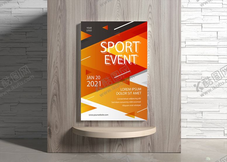 编号：95657210091412597636【酷图网】源文件下载-运动海报