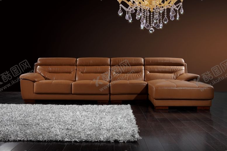 编号：89713110132156269617【酷图网】源文件下载-现代都市沙发休闲皮艺沙发