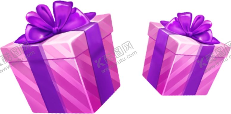 编号：71557009261435205654【酷图网】源文件下载-紫色礼盒图片