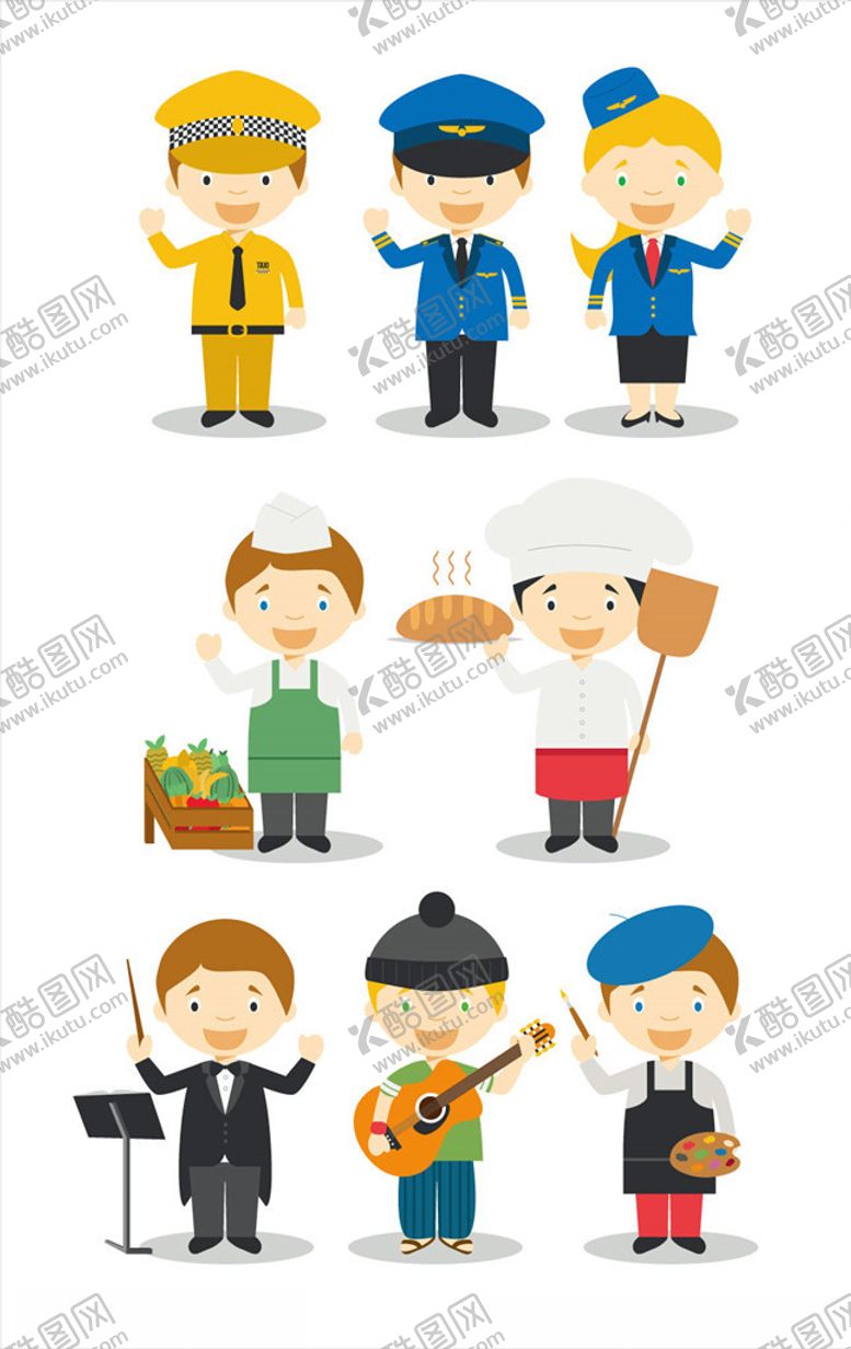 编号：47504509281302173501【酷图网】源文件下载-手绘矢量人物