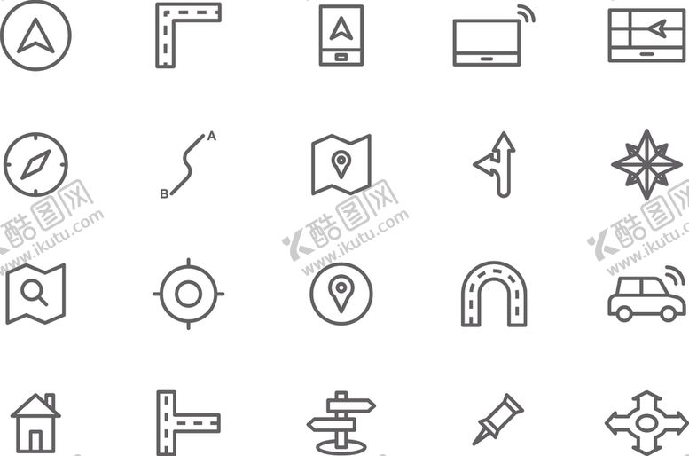 编号：60387009292328415374【酷图网】源文件下载-定位图标