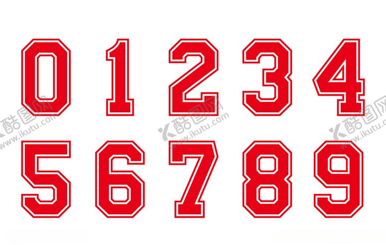 编号：98782101050320512918【酷图网】源文件下载-数字序号