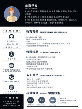 简历模板求职应聘速职报告