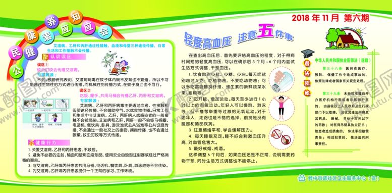 编号：59660810100708324407【酷图网】源文件下载-健康知识宣传栏