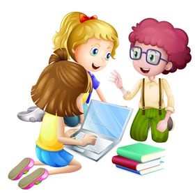 学校卡通小学