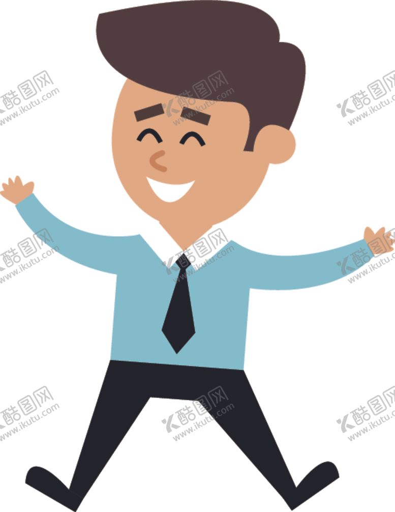 卡通人物表情形象AI设计素材