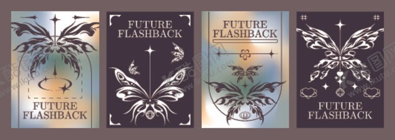 编号：69047204061832229509【酷图网】源文件下载-热带风情蝴蝶装饰图案