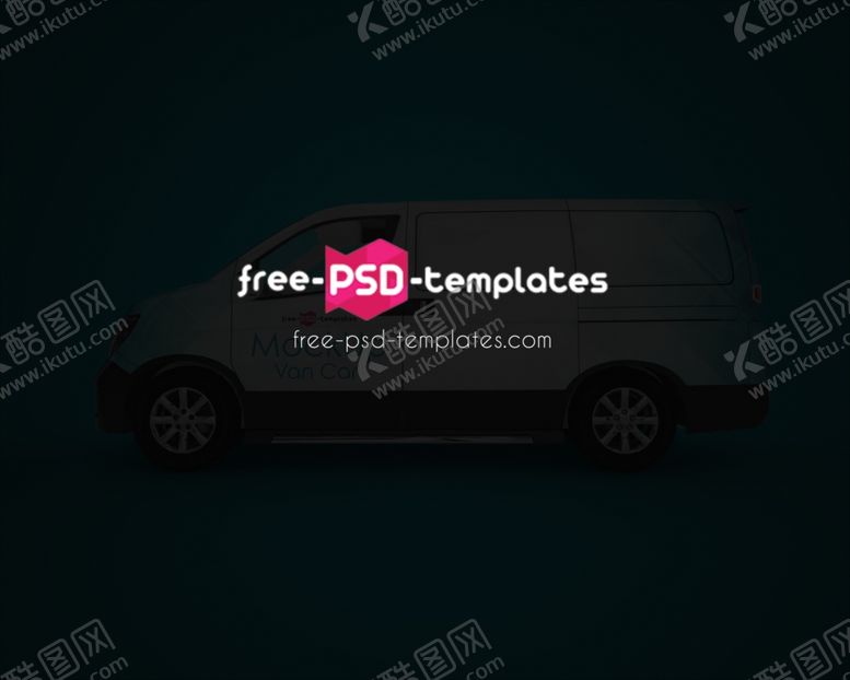 编号：59320210030951108675【酷图网】源文件下载-货车汽车面包车样机