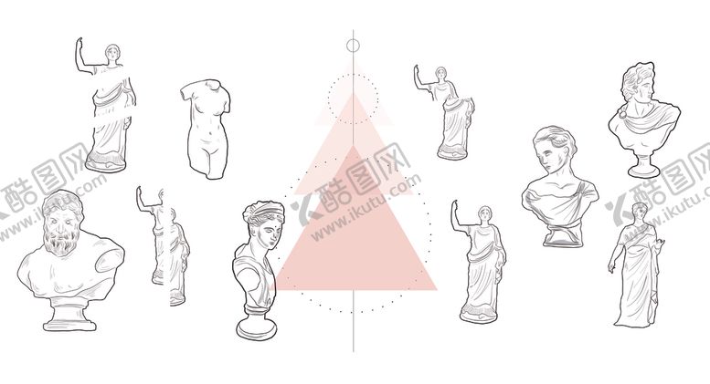 编号：28788611011348175704【酷图网】源文件下载-石膏像