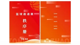 红色秩序册封面设计