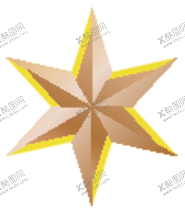 编号：96792810290645431151【酷图网】源文件下载-金色五星