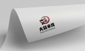 卷纸logo样机