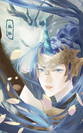 国潮手绘插画