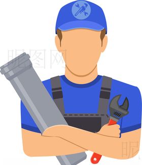 扁平维修工人