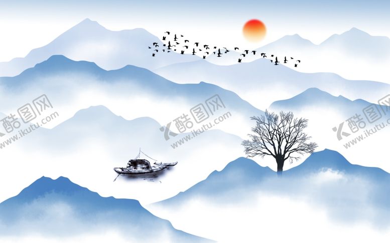 编号：90570009082247219450【酷图网】源文件下载-中式背景墙