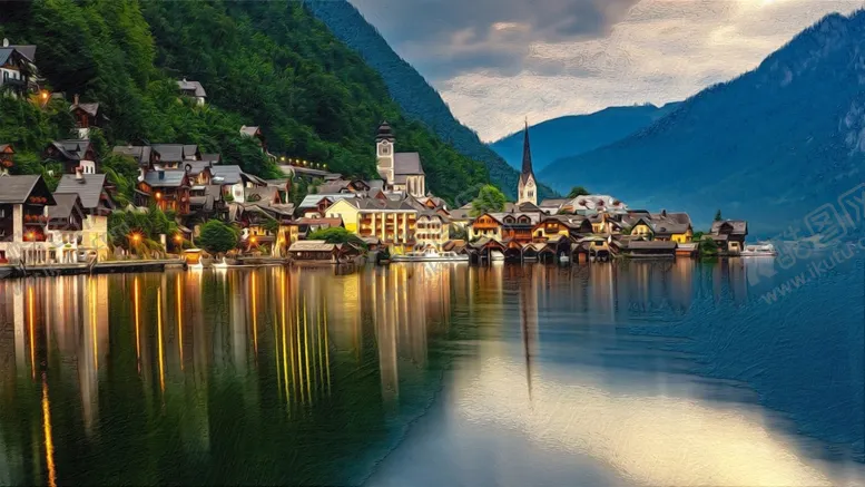 编号：90024309091240171144【酷图网】源文件下载-小镇