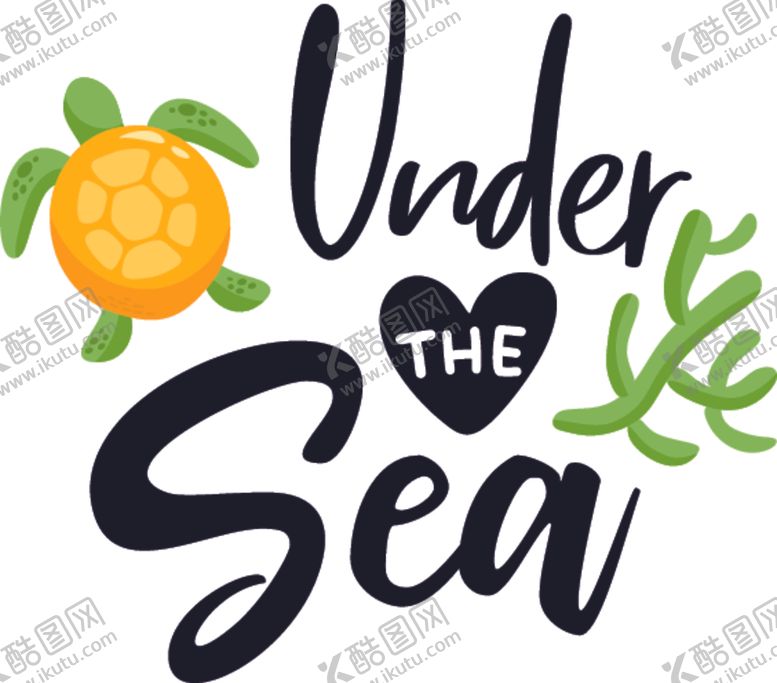 编号：59748110042128306711【酷图网】源文件下载-海洋主图卡通艺术字设计