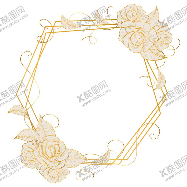 编号：71723701250509294326【酷图网】源文件下载-植物花朵边框免抠图