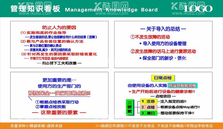 编号：10907012211133303198【酷图网】源文件下载-公司企业管理知识看板13