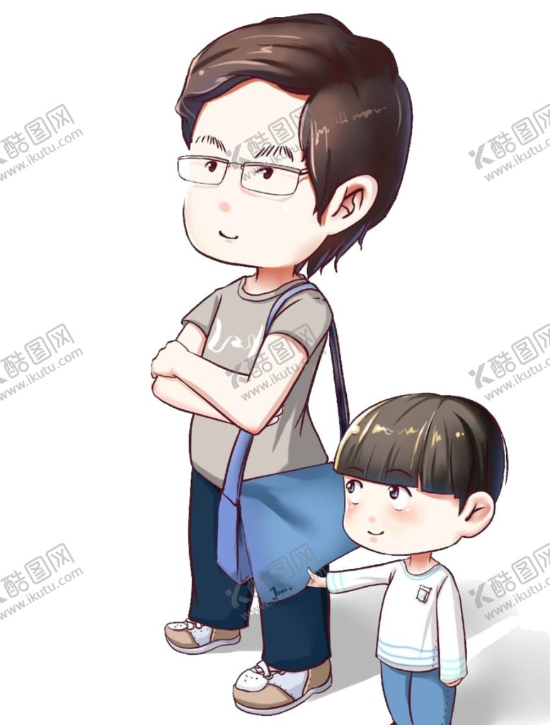 编号：83340010021953372715【酷图网】源文件下载-父亲节插画