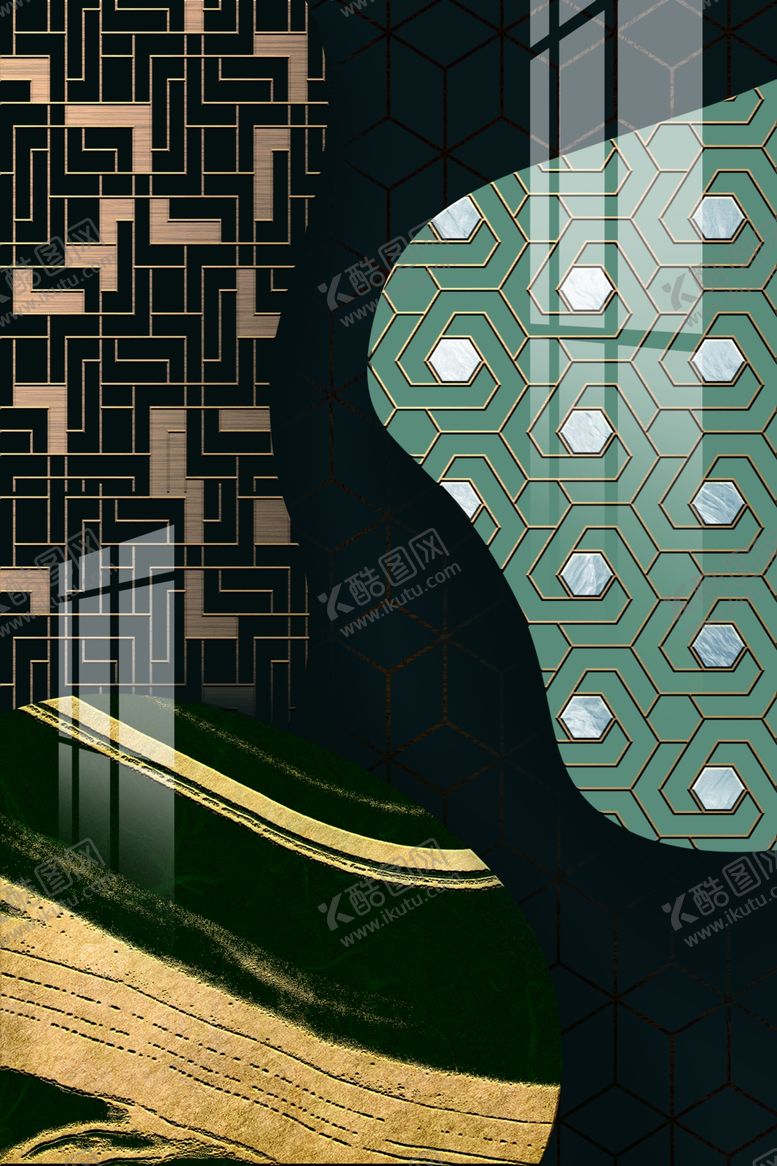编号：82026606262142254812【酷图网】源文件下载-中式装饰画