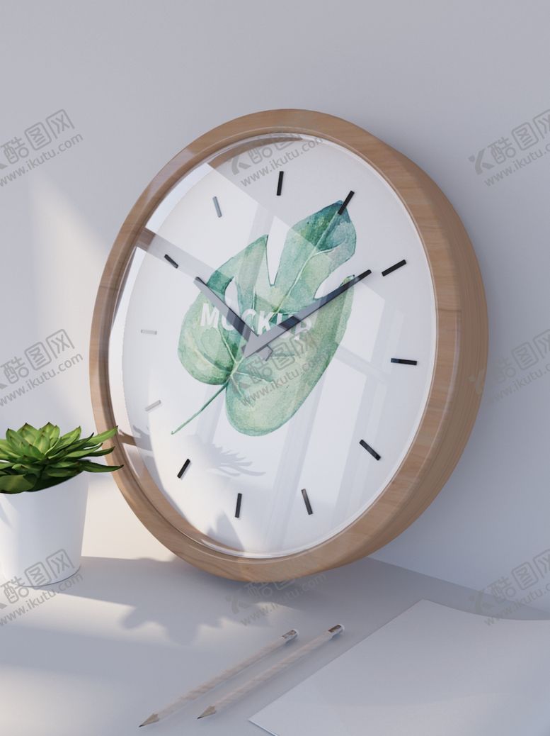 编号：16858209201432335138【酷图网】源文件下载-挂钟样机