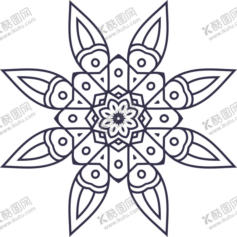 编号：55546507070244262475【酷图网】源文件下载-复古花纹图案