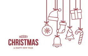 圣诞节素材Christmas冬季献礼