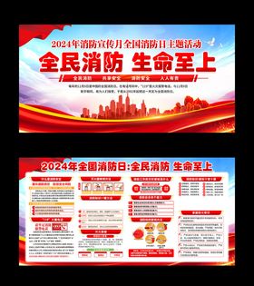 消防展板