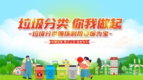 垃圾分类你我共同行动