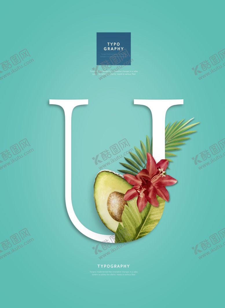 编号：51195306291316124275【酷图网】源文件下载-字母花艺